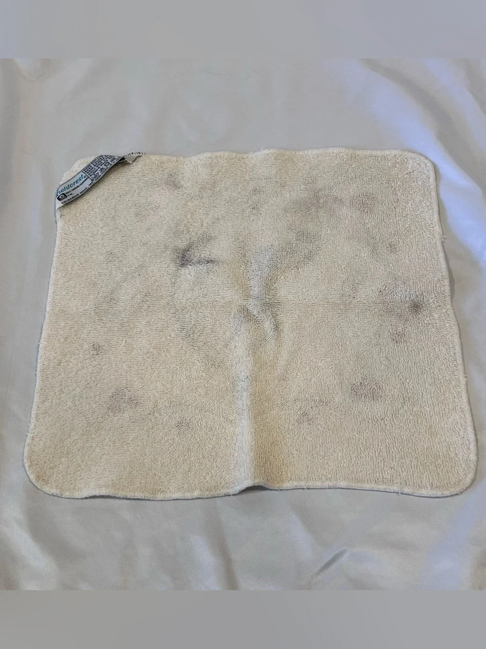 Vintage Fieldcrest Rocking Horse 2 Pc Towel Set
